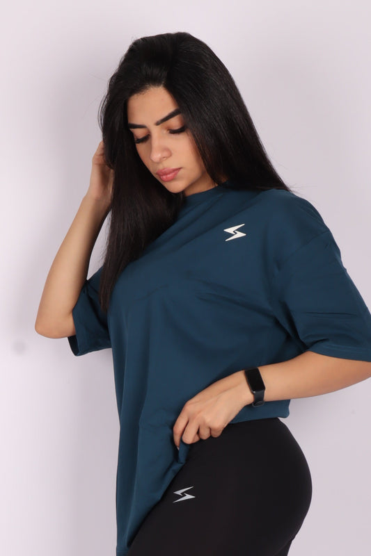 Blue Oversized